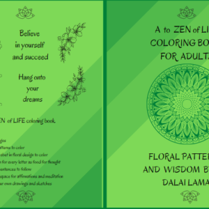 A to ZEN OF LIFE COLORING BOOK